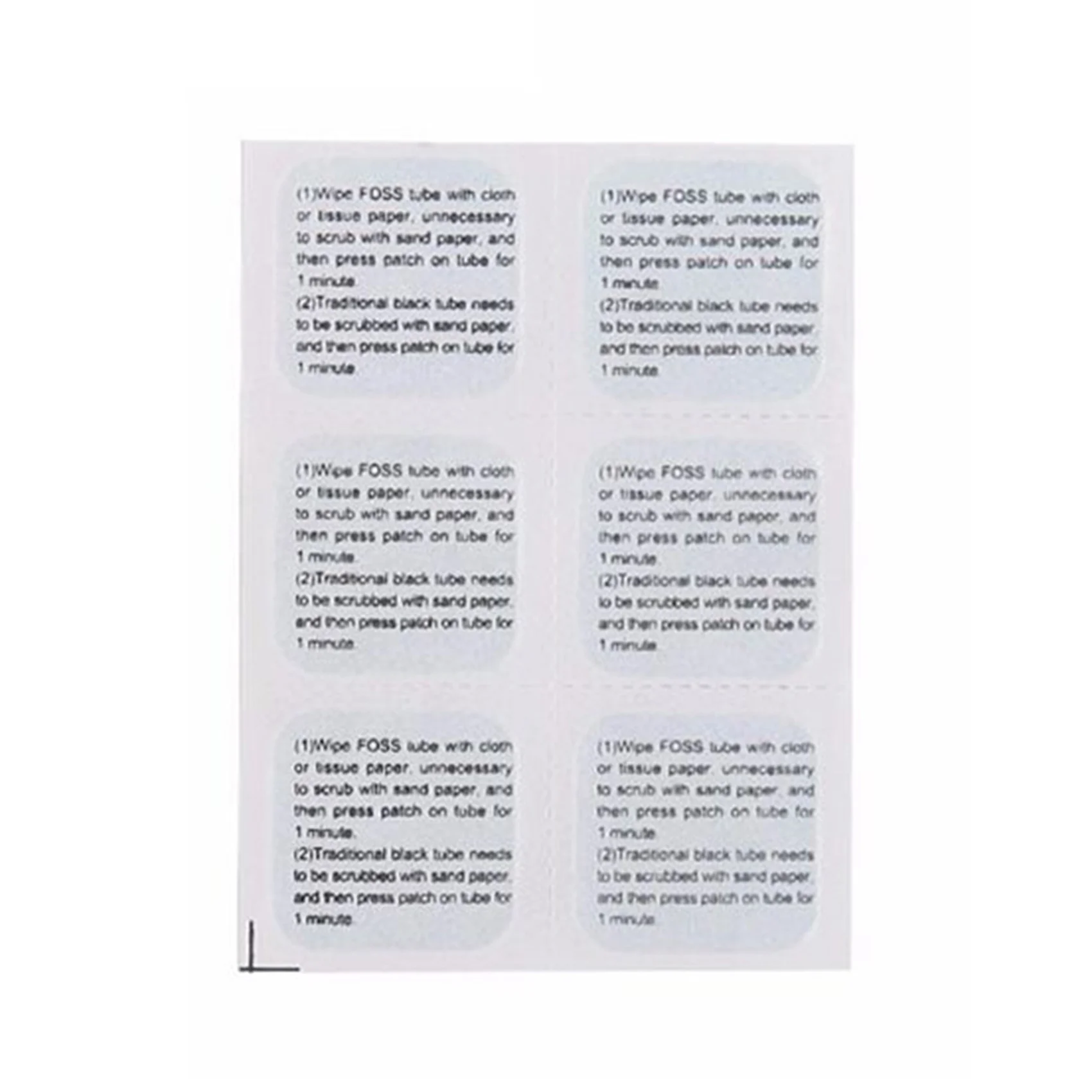 FOSS 18 Stuks Fietsband Patch Sneldrogend Fiets Buis Reparatie Pad Tool Inner Parches MTB Racefiets Repareren Tool