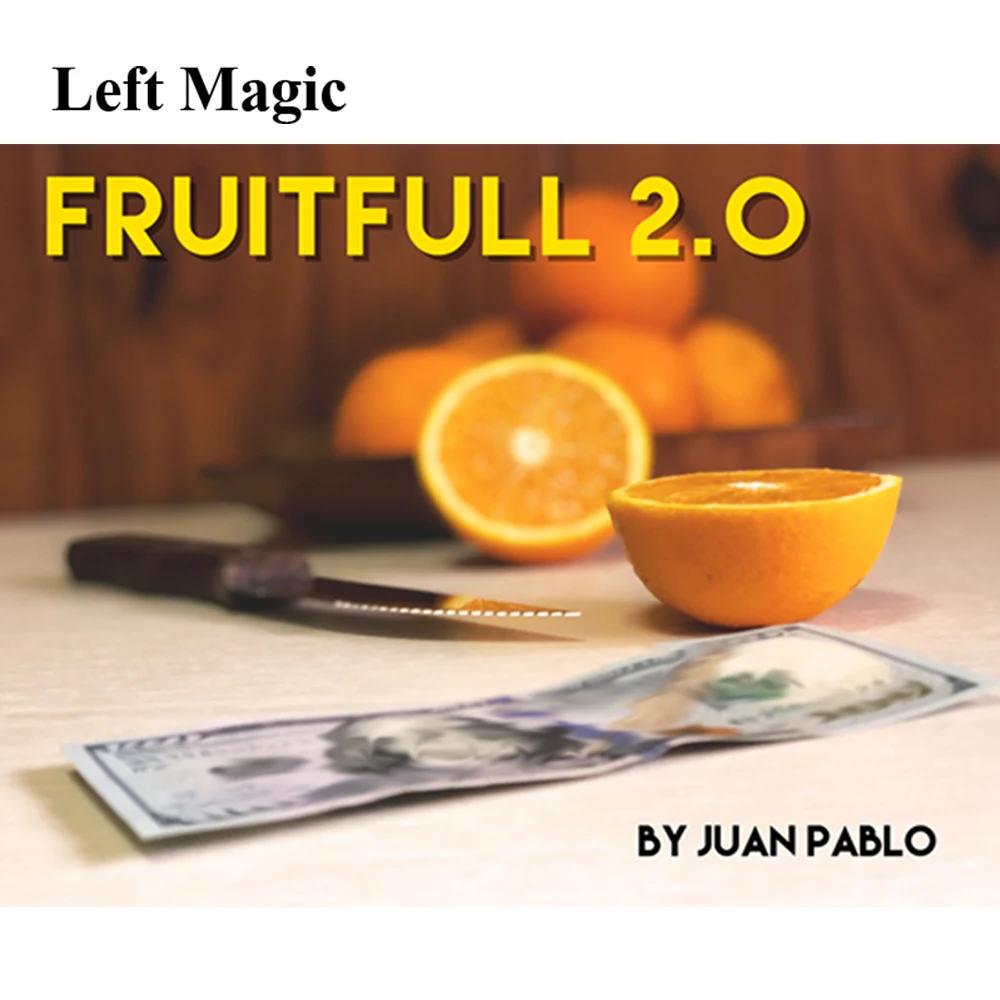 FRUITFULL 2.0 by Juan Pablo Gimmick Close Up Performer Magic Tricks Card Magic Props Magician Funny Money Magic Stage / Parlor