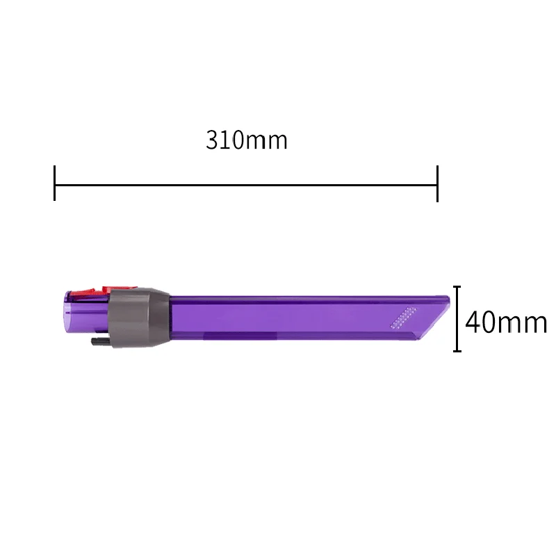 Crevice Nozzle With LED Lights For Dyson V7 V8 V10 V11 V15 Replace Parts Cordless Vacuum Cleaner Crevice Tool Attachment Parts