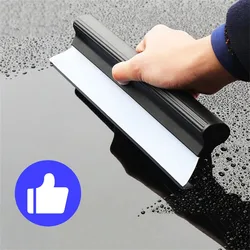 Non-Scratch Soft Silicone Handy Squeegee Car Water Wiper Window Cleaning Scraper Film Scraper car Accessories