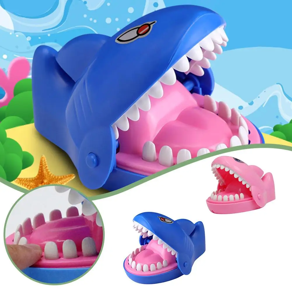 Shark Toy Teeth Finger Biting Game And Shark Mouse Biting Hand Funny Toys For Children And Adult Stress Relief Prank Toys N7I8