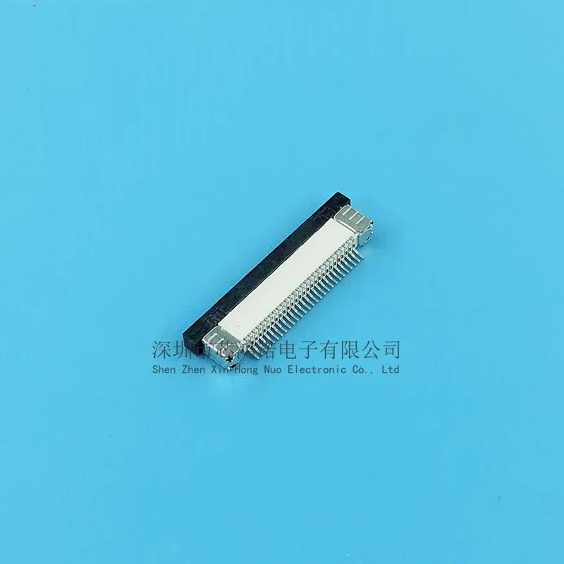 1.0mm Pitch Upper/ Bottom Contact Socket 4 5 6 7 8 10 12 14 16 15 18 20 22 24 26 28 30 32 40 Pin FPC FFC Flat Cable Connector