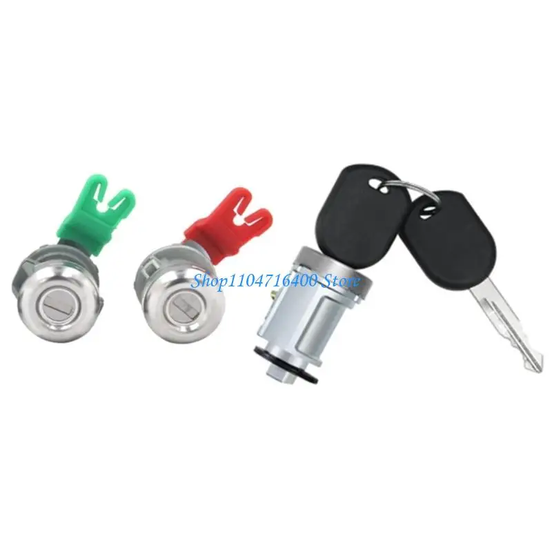 

y1gd C-42-197Anti Theft Lock Cylinder Set For F150 924-717 SW6285 C-42-197 707592C