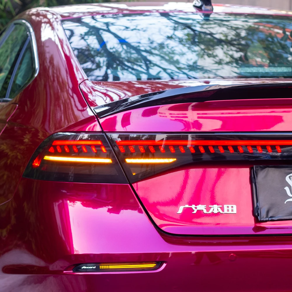 For Honda Accord 11Th 2022-2023 Auto Back Lamps Assembly Upgrade New Style Dynamic Led through Taillights Car Tools Accessories