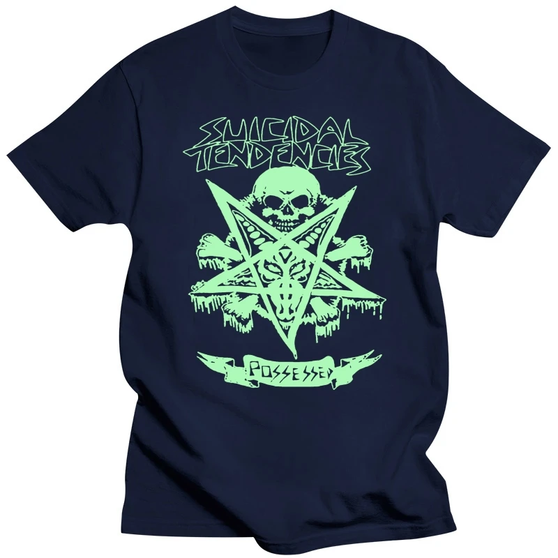 Suicidal Tendencies - Possessed 80s Edition T-Shirt Black 2019 hot tees Top Summer MenS fashion T Shirt cheap wholesale