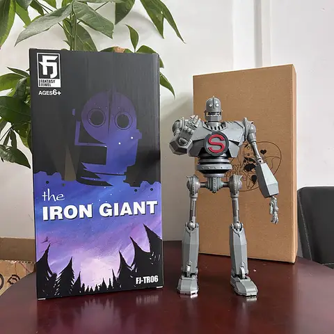 30 CmThe Iron Giant Figure Iron Giant 선택 전투 모델 합금 부품 액션 피규어 로봇 모델 Collectible Toys 생일 선물
