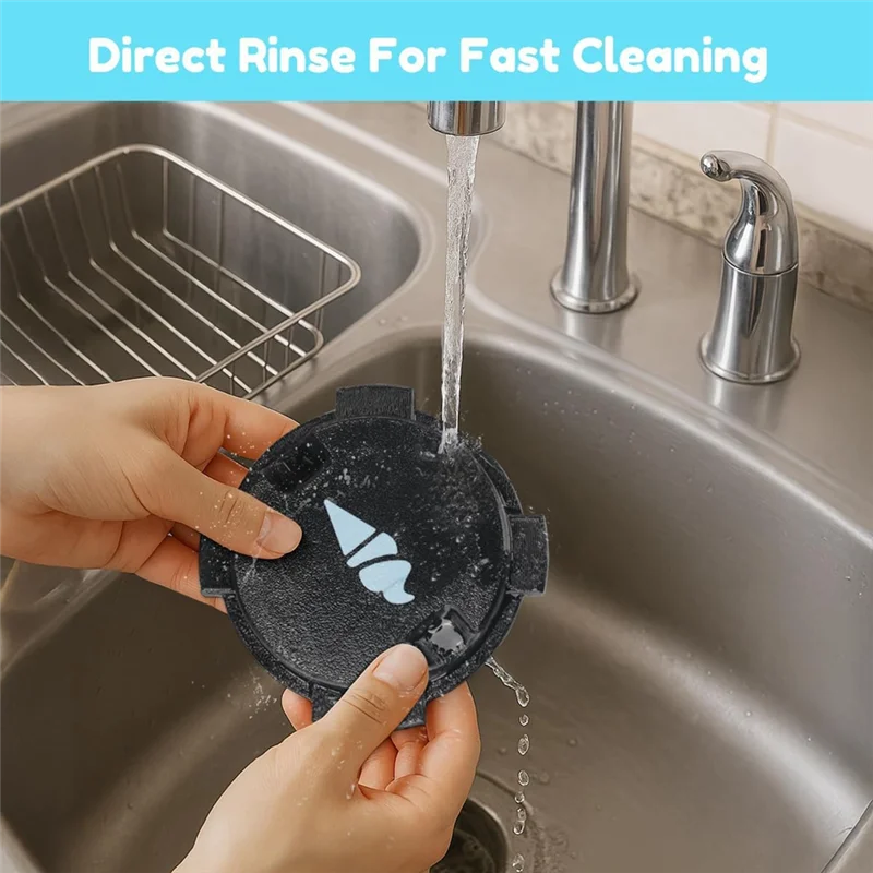 ABZA-닌자 NC701 아이스크림 메이커용 방진 씰 뚜껑 설치 및 제거가 용이함 2개