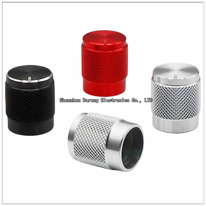 10×12MM aluminum-plastic knob - potentiometer/encoder switch cap - power amplifier volume/ electronic instrument equipment knob
