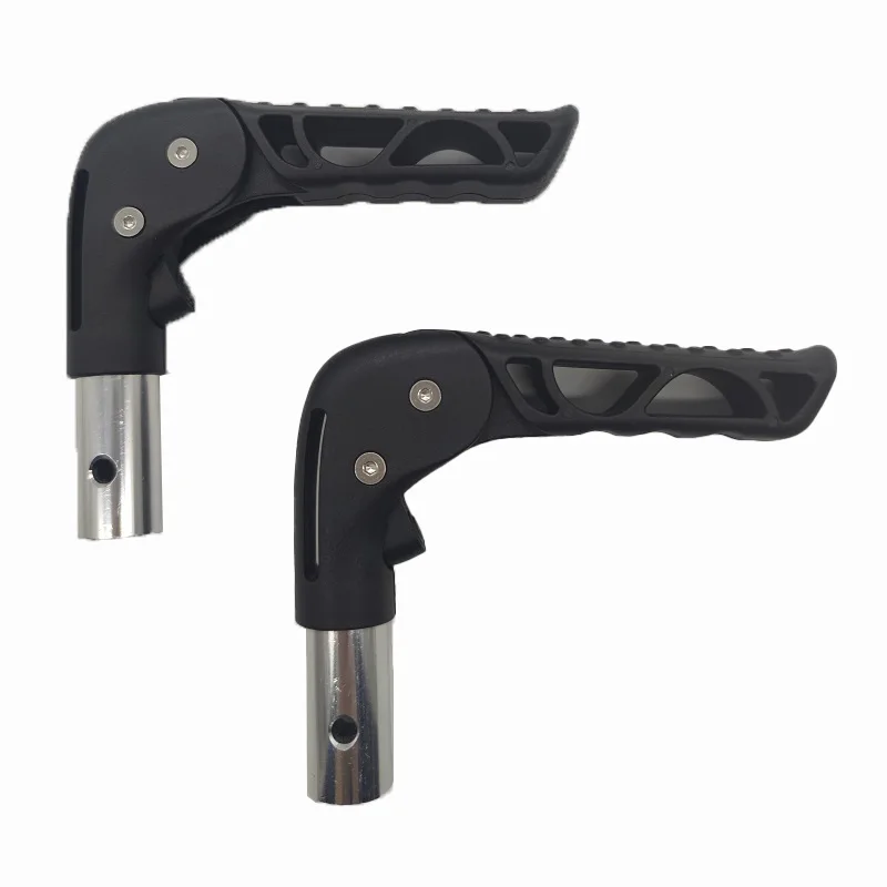 A Pair of Universal Folding Handles for Sports Wheelchairs, Easy to Install and Detachable, a Pair of 2 Pieces