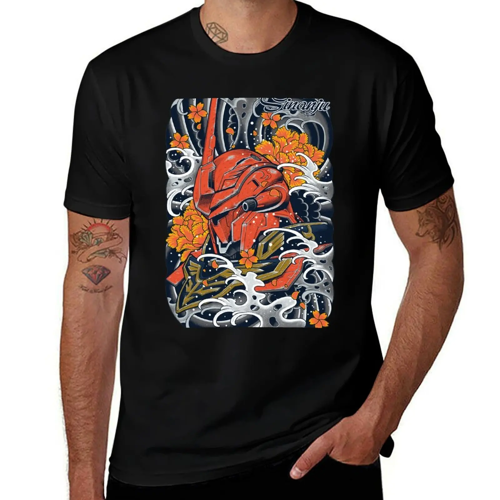 Impresionante camiseta Sinanju, camiseta informal holgada de verano