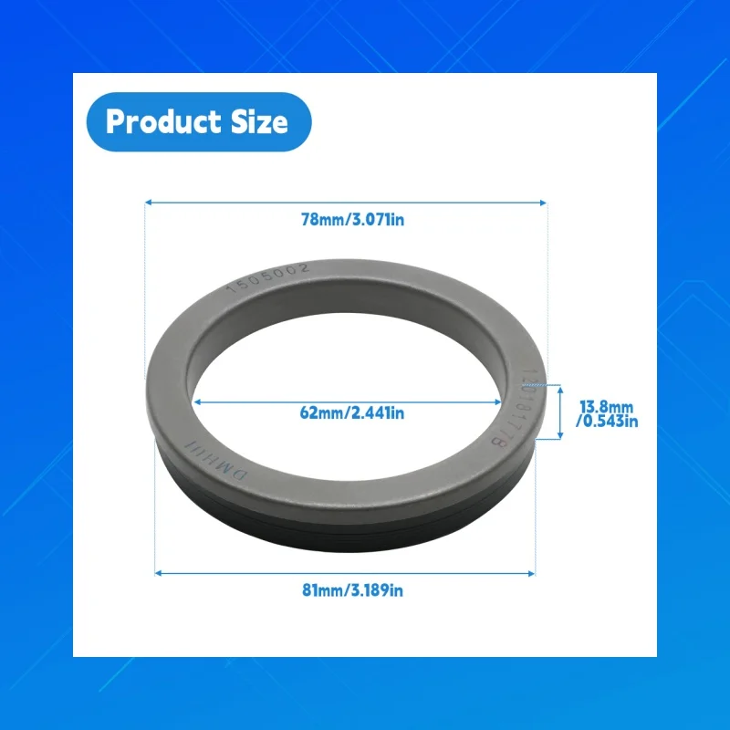 

Corteco 12018177B.Размер: 62x78/81x10/13,8 мм, высококачественные сальники трактора DMHUI NBR, применима к Corteco 12018177B, RWDR-KOMBI.