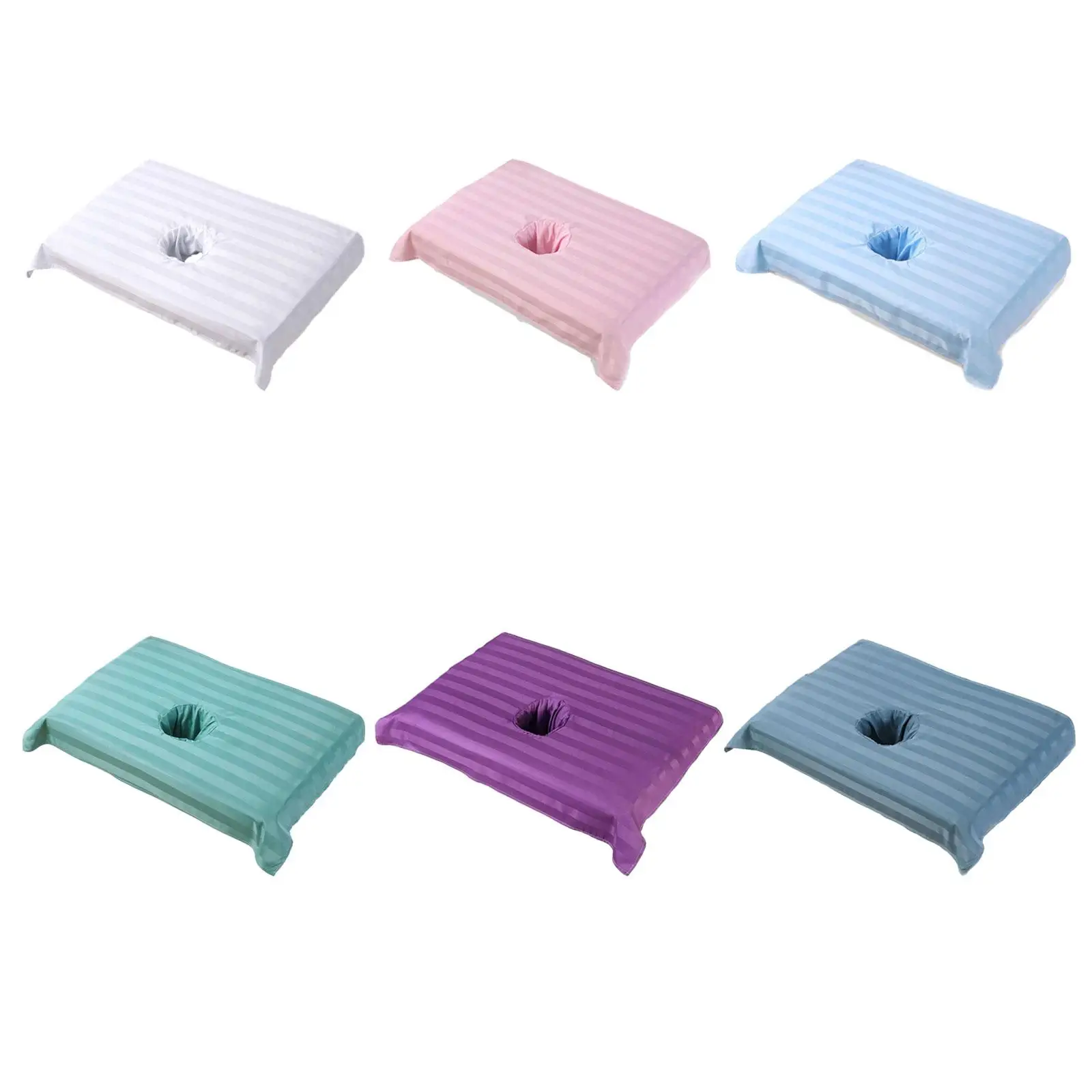 

Наматрасник с отверстием для массажного стола, комфортный, 60x90 см, моющийся, для СПА-кроватей и массажных кушеток, для ежедневного ухода