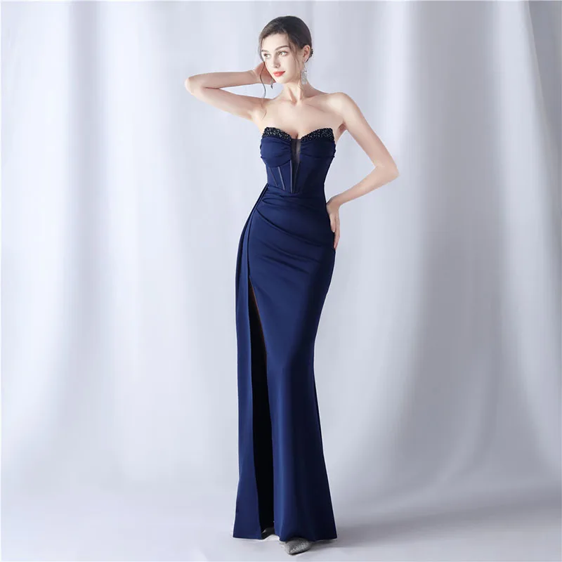 DongCMY Luxury Fish Bone Waist 2025 High-end Mermaid Prom Dresses Wedding Party Dress Formal Occasion