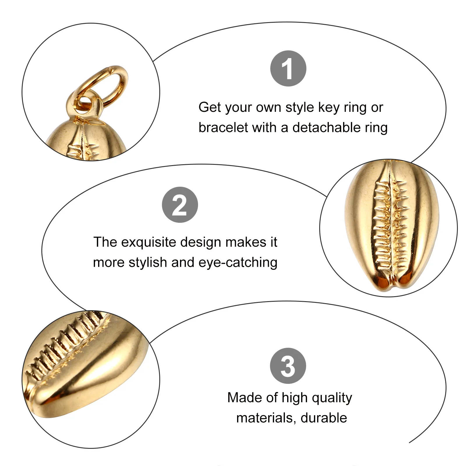 10Pcs Stainless Steel Necklace Pendant Elegant Style Exquisite Design Perfect for Birthday Cocktail Anniversary Daily Wearing