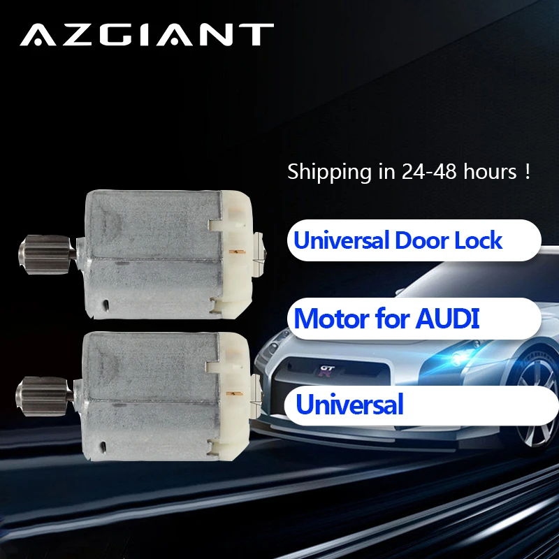 

AZGIANT 20283 3E4567 Brand New Core Motors 4-Door Universal Door Lock DC Motor 12V DC for Audi A8 S8 D3 Quattro Q5 Q7 replace