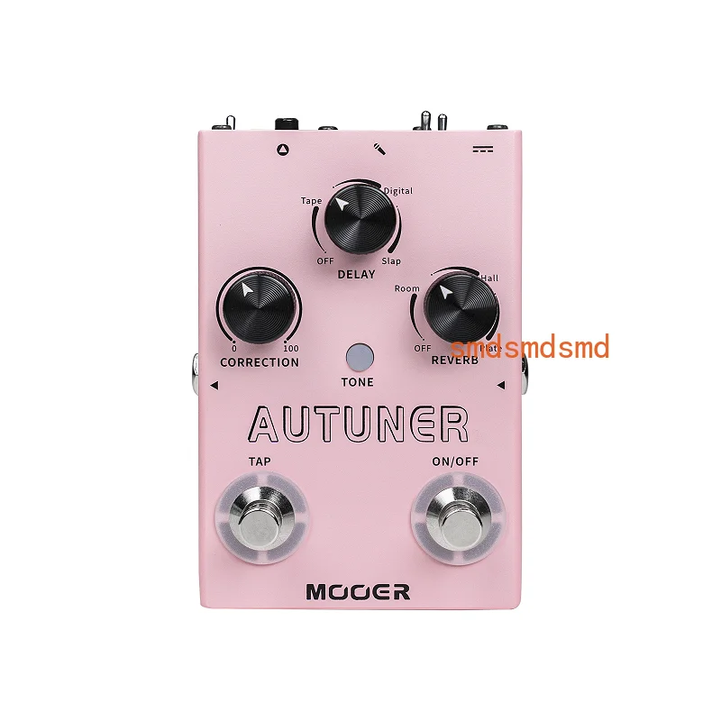 MOOER MVP1 AUTUNER Voice Modifier offers three voice equalization options for professional-grade latency and reverb effects.