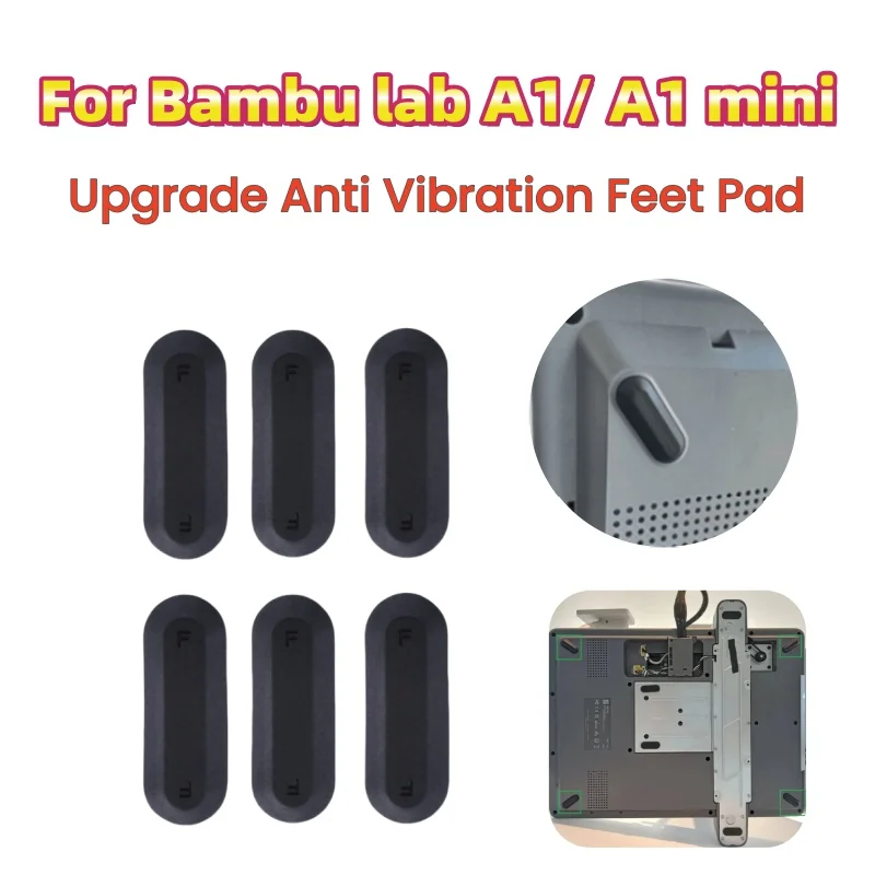 a1 mini anti vibration feet Drukarka 3D Anti Vibration Feet Zestaw pasujący do Bambu Lab A1 Mini X1,  764517755388 • Cena • Opinie