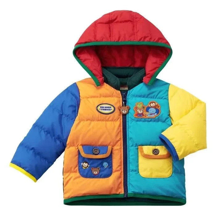 Children's Down Jacket Fall/Winter 2024 Boys Down Jacket Girls Thermal Top