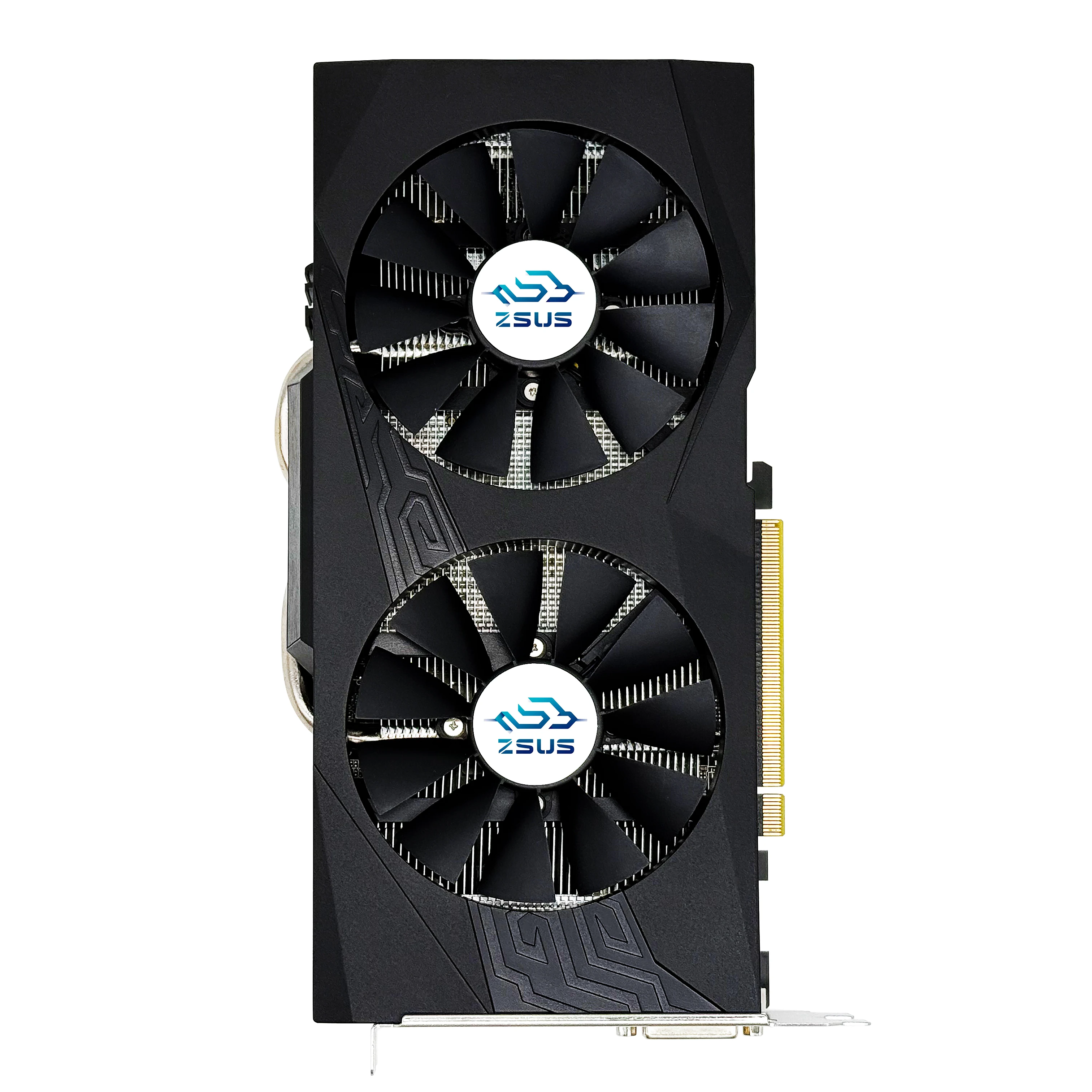 بطاقات الرسومات ZSUS Radeon RX580 8G GDDR5 بطاقة ألعاب الفيديو PCIE3.0x16 GPU مكونات الكمبيوتر المكتبي AMD RX 580 8G #2