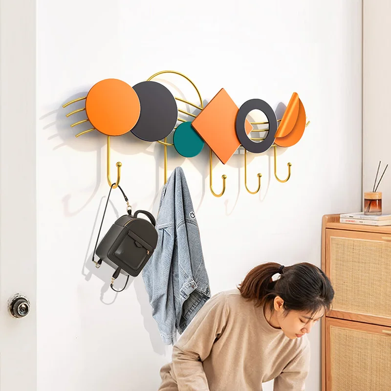 

Hotel Indoor Coat Racks Luxury Organizer Space Saving Coat Racks Modern Metal Plastic Cheap Porte Manteau Hallway Furniture