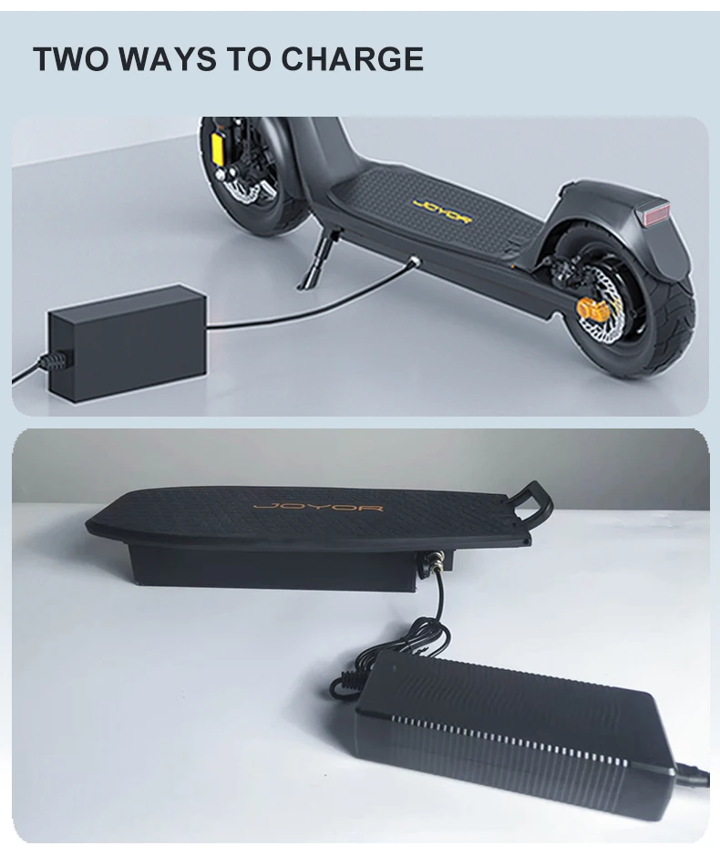 JOYOR C10E mit ABE-Zertifizierung Elektroroller 48V 10,4Ah Abnehmbarer Akku Elektroroller 10' Reifenroller – Detail 6