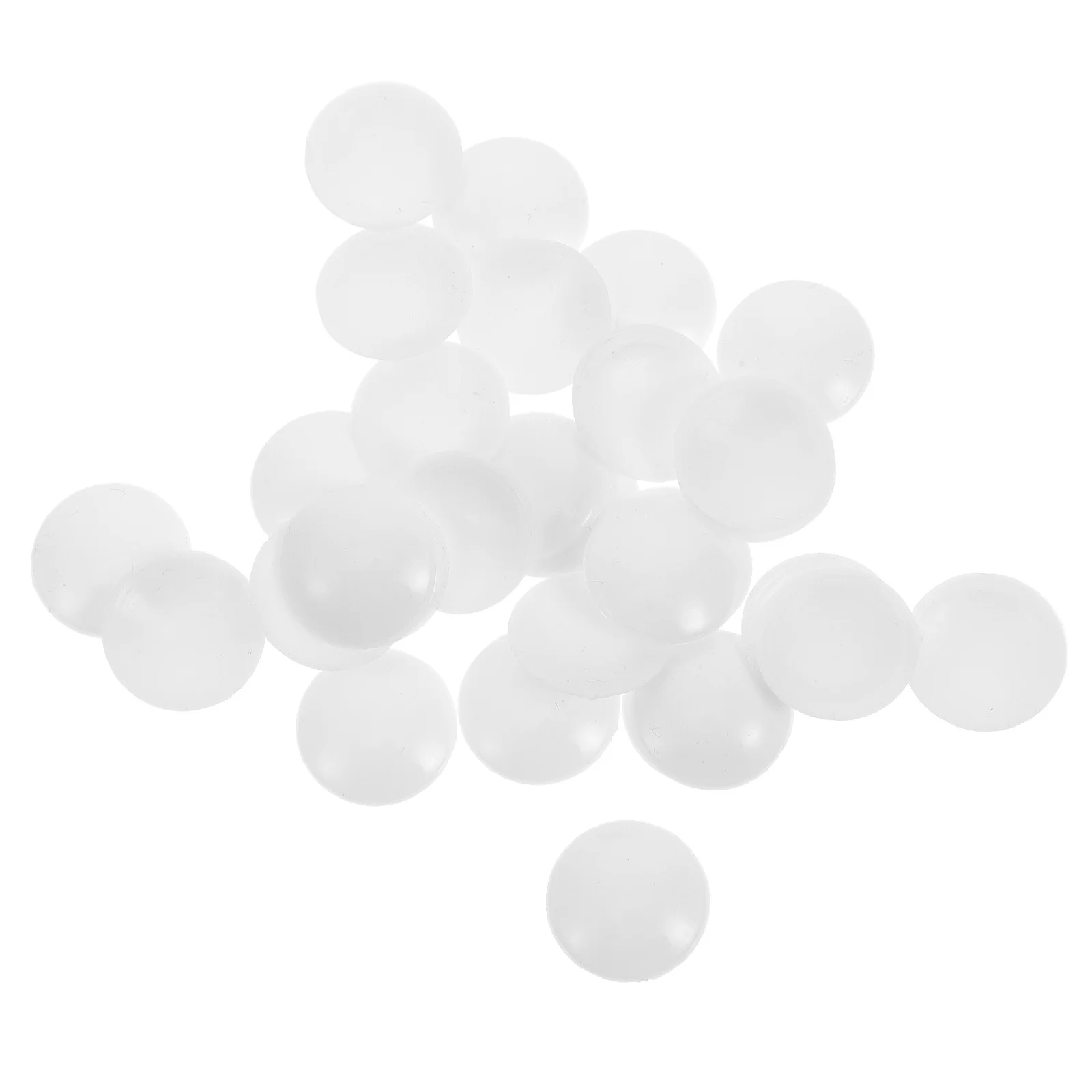 

100pcs Heart Shaped Decorative Buttons Diy Craft Materials For Bag Making Handmade Fabric Covered Button Accessories Plastic