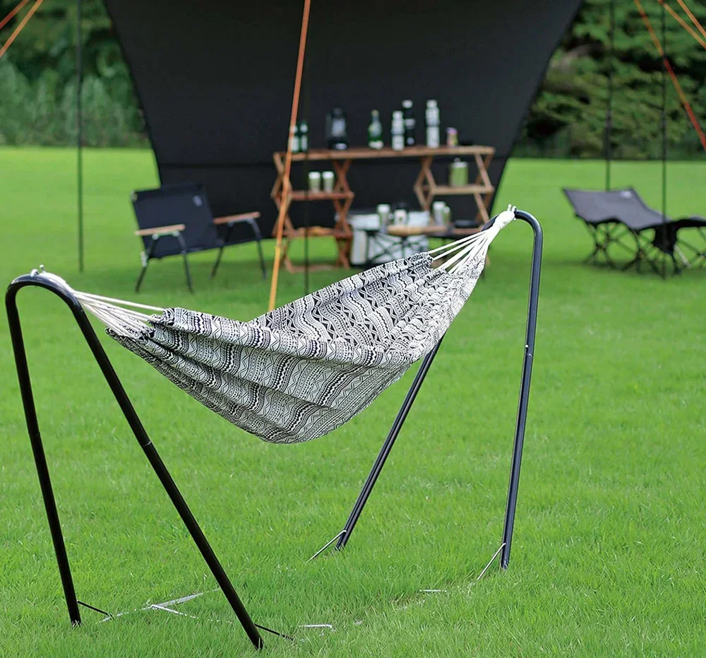 # Hot Sales Hot Selling Portable Folding Children's And Adult Printed Hammock With Bracket