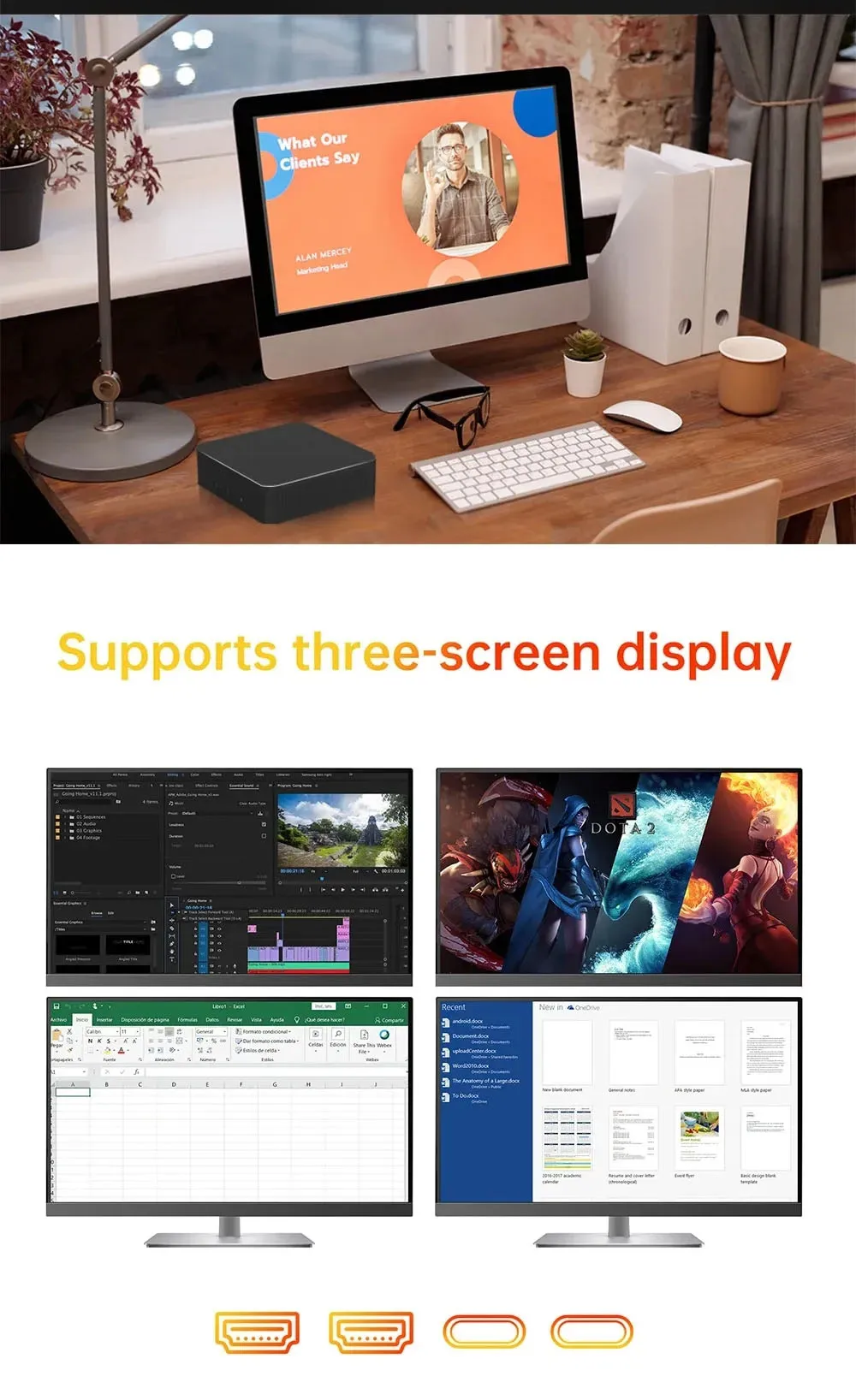 

【3-year warranty】2026 New Portable Mini PC Bag Gamer Intel Core i9 9900U Windows 11 Mini Computer Gaming PC Desktop i9 Mini PC