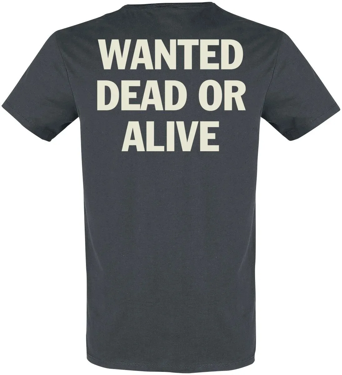 تي شيرت برقبة دائرية مع Bon Jovi Moto Rock Creative - رسومات مستوحاة تتميز بفن الروك للمعجبين