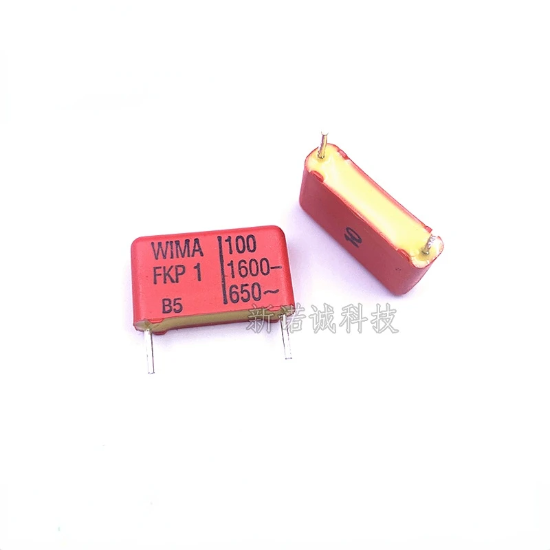 5pcs/50pcs Germany WIMA Film Capacitor 101 1600V 0.0001UF 1600V 100PF 101K FKP1 Pitch 15mm