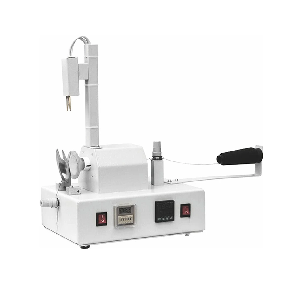 

Button Wrapping Machine with Thread Heating System