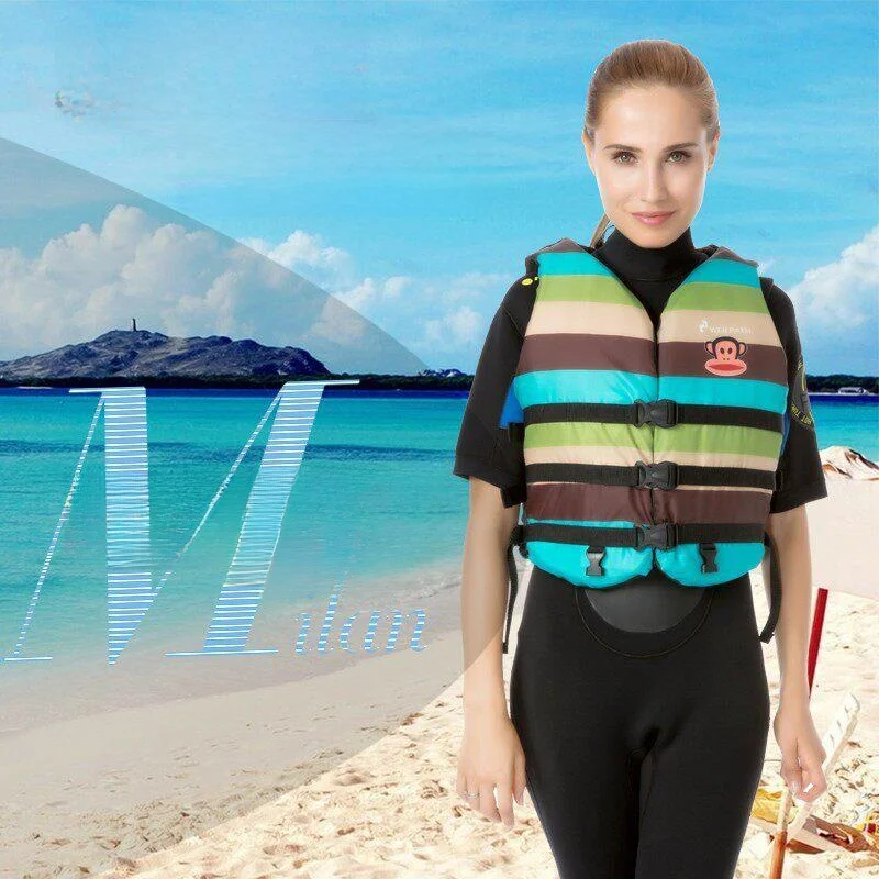 

Women's Surfing Life Jacket Adult High Buoyancy Vest Outdoor Floating Swimming Fishing Casual Surfing Sports Safety Gear