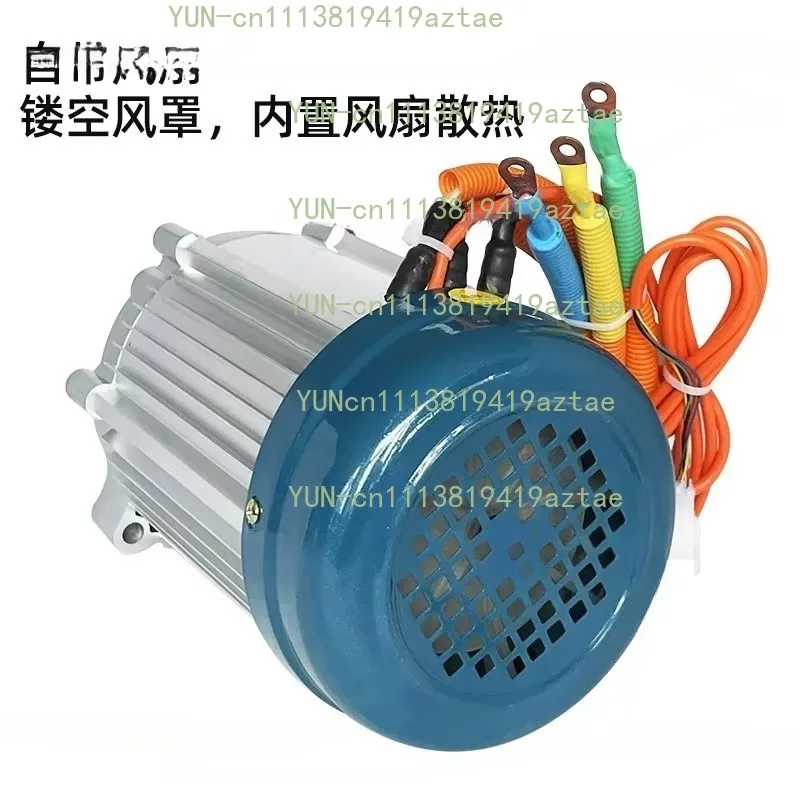 72V 2200W‑3000W Electric Tricycle Motor Non‑Datai Oblique Four‑Hole DC Motor