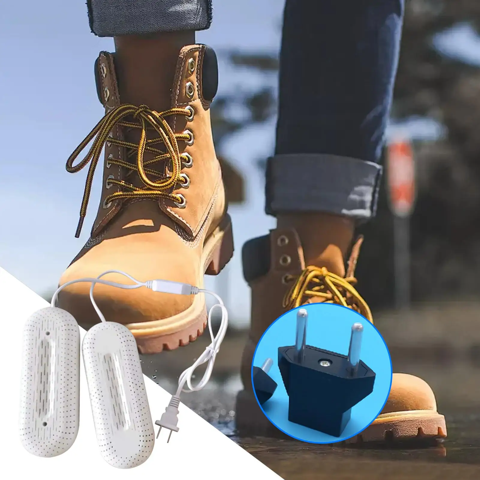 

Портативная сушилка для ботинок, сушильная машина с постоянной температурой, драйвер лыжных ботинок с таймером для рабочего места, домашние кроссовки, носки, перчатки, холодные