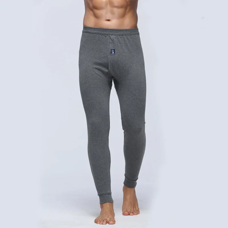 Sous-vêtements chauds en coton pour hommes, leggings assiste, longs caleçons, sous-vêtements thermiques, grande taille, hiver