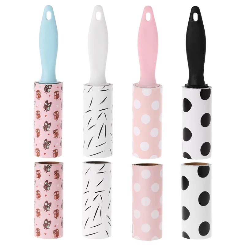 Quần áo tái sử dụng Áo dính Lint Roller Dog Pet Hair Removal Thiết bị làm sạch