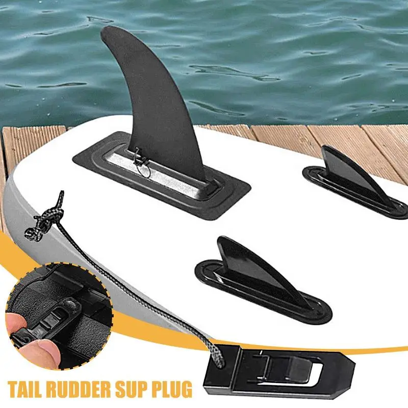 Surfing Watershed Fin Clamps Accessories Adjustable & Safe Surfboard Fin Clips Paddle Board Fin Clip Sturdy Fin Clamps