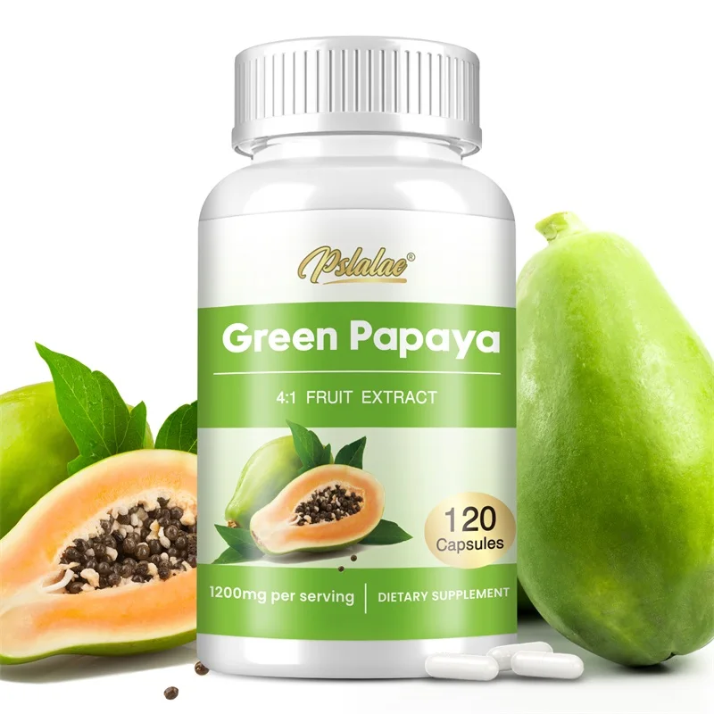 Green Papaya - Improve Digestion, Enhance Platelets, Intestinal Health - Rich in Papaya Digestive Enzymes