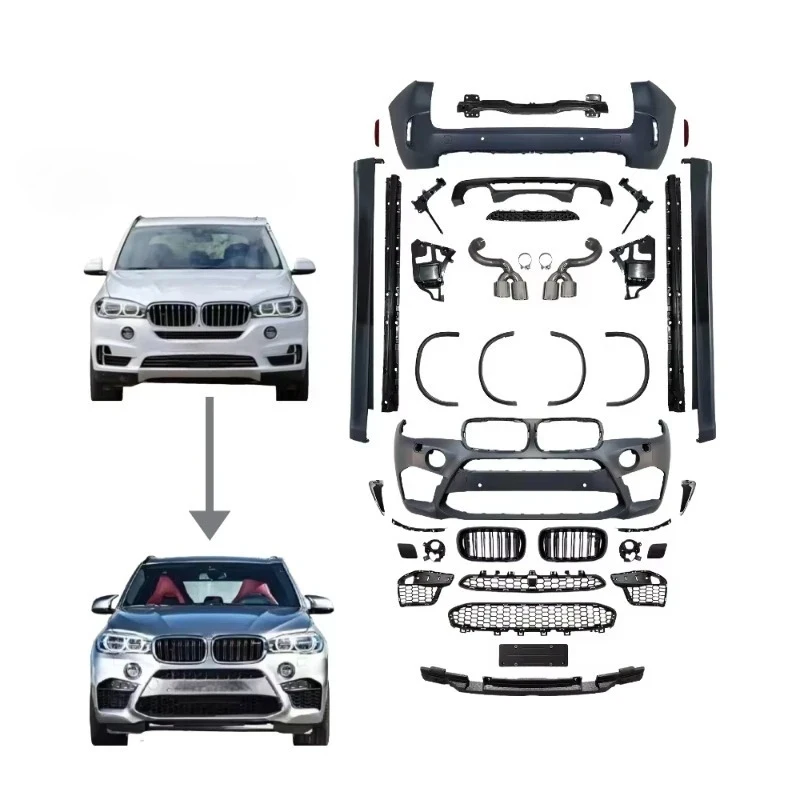 

Body Kit for X5 F15 13-18 Upgrade To X5M F85 Tuning Kit F15 Modified To F85 Facelift Conversion Kit F15 Car Bumpers