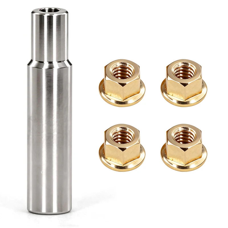 

OGRC Brass Wheel Adapter Nuts for 1/30 RC Crawler Car AXIAL SCX30 Ford Bronco 4X4 Jeep Wrangler JLU 4X4 Upgrade Part