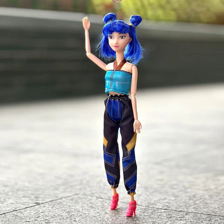 2026% حار أنيمي KPop شيطان الصيادين دمية لعبة من الفينيل رومي ميرا زوي شخصية قناع الفينيل تمثال هدية عيد ميلاد مروحة نادي الهدايا _ @ #5