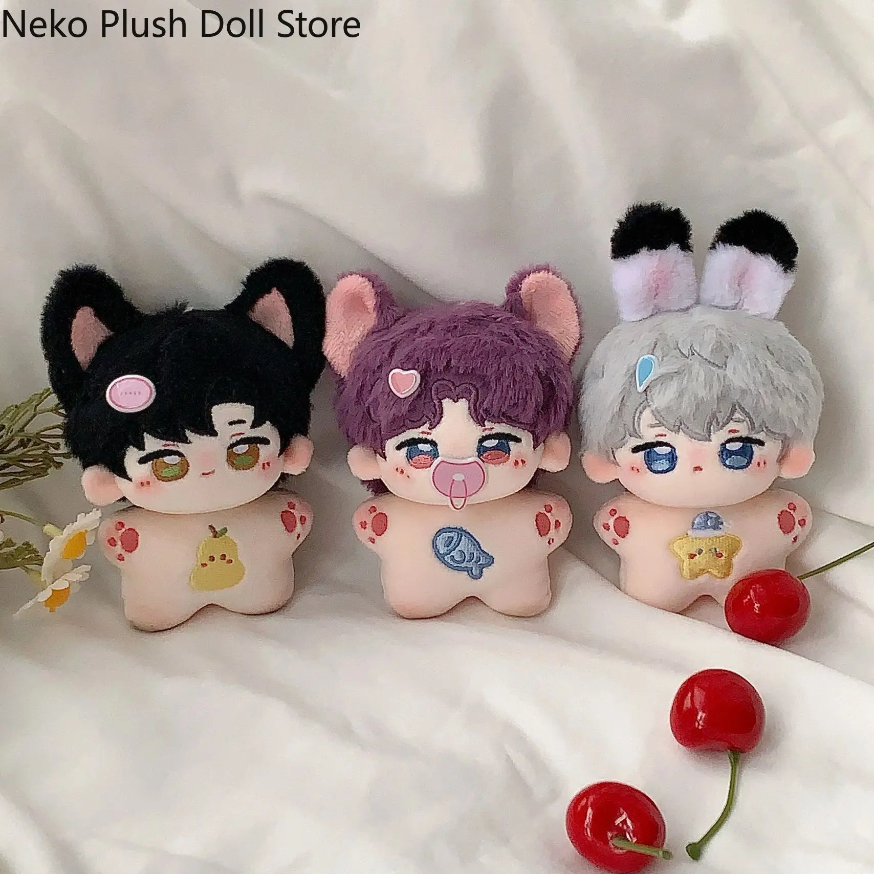 

Love and Deepspace Rafayel Zayne Xavier Sylus Caleb Anime Doll Plush Doll Starfish Body Pendant Cosplay Anime Keychain Toy 10cm
