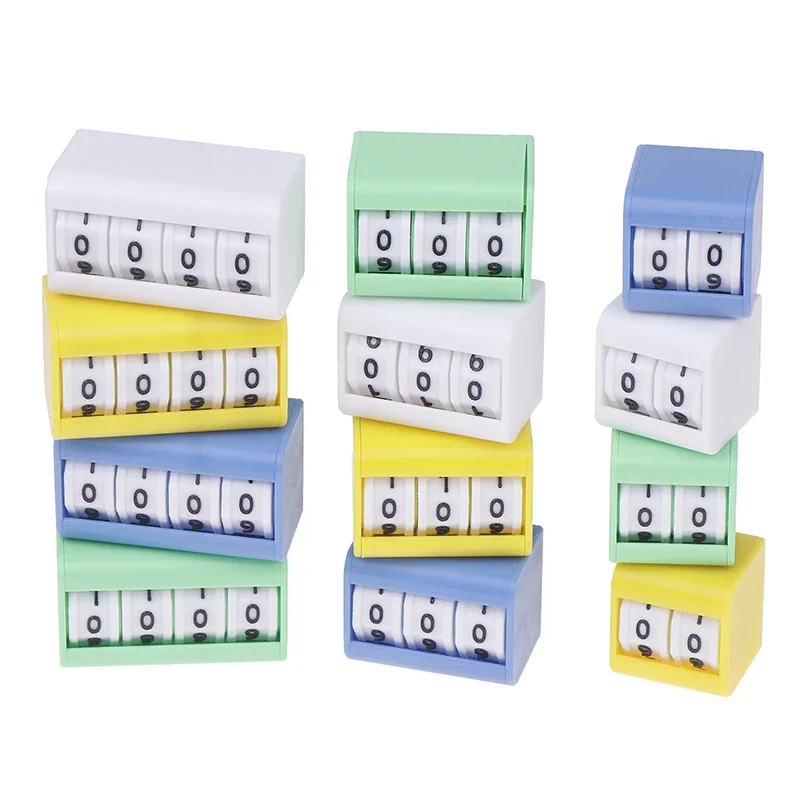 2/3/4 Digits Counters Board Game Score Counter Manual Tabletop Foosball Scoring Device Counter Card Game Billiards Score Counter