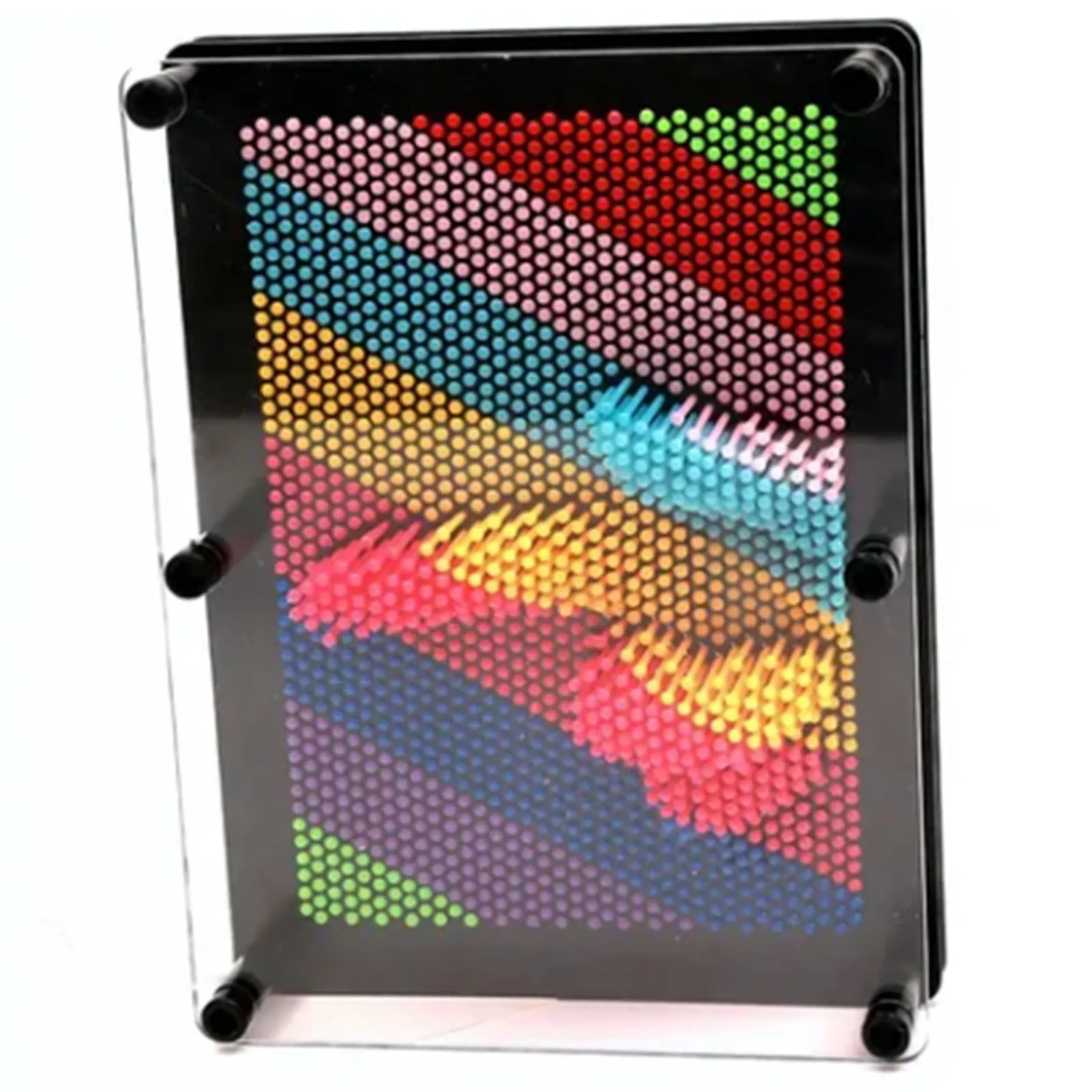 3D Pin Art Board Toy Colorful Improve Imagination Incredibly Patterns Handprint Pin Mold for Kids Board