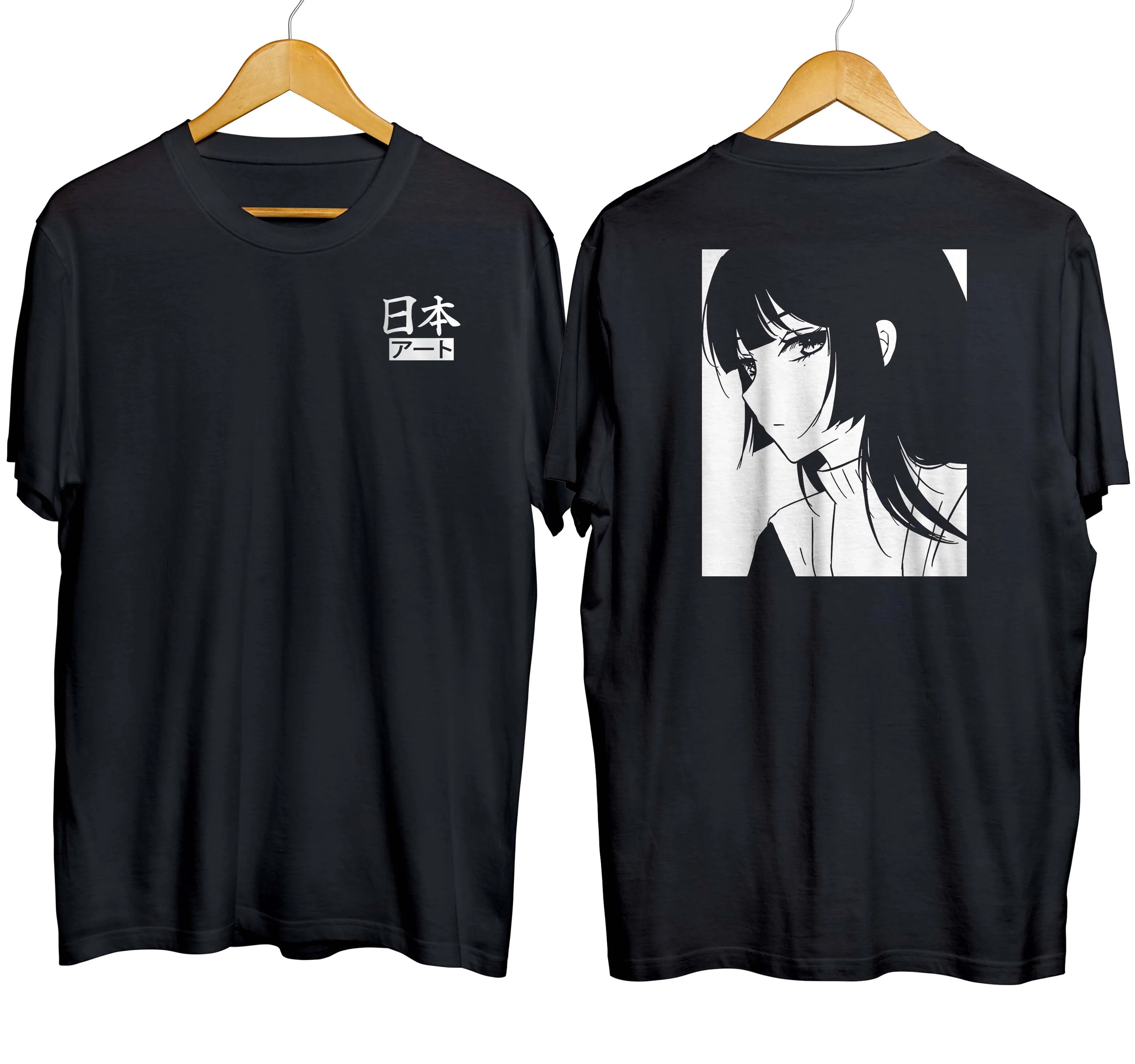 T-Shirts distro anime JAPANE GIRL ANIME - JAPAN ART 100% cotton combed 30s