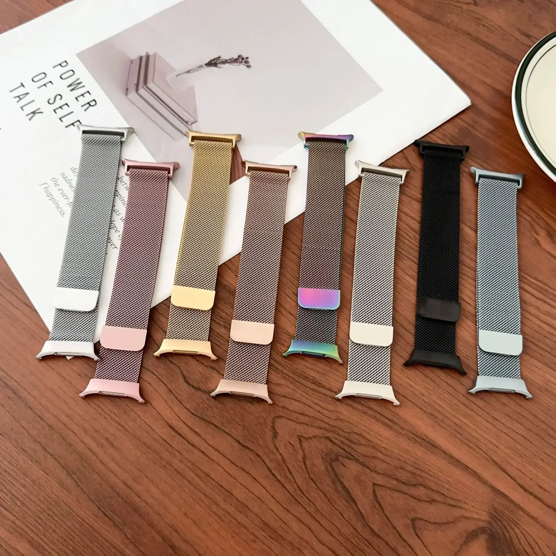 Миланский ремешок-петля для Samsung Galaxy Watch 7 Ultra, 47 мм, ремешок из нержавеющей стали, магнитный браслет без зазоров, 7 ультра, 47 мм, ремешок для часов