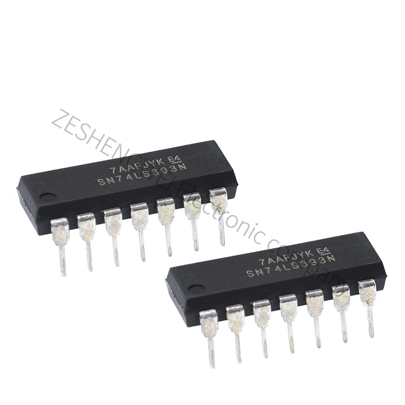 5PCS SN74LS393N 74LS393N HD74LS393P HD74LS393 74LS393 74LS393P DIP-14 In Magazzino