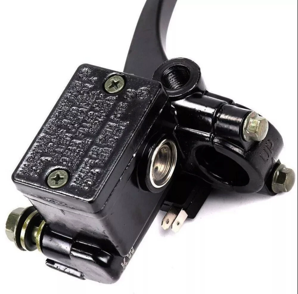 22mm Universal Motorrad Bremspumpe Vorne Hauptzylinder Hydraulische Bremshebel Rechts Für Dirt Pit Bike ATV Quad Moped Roller