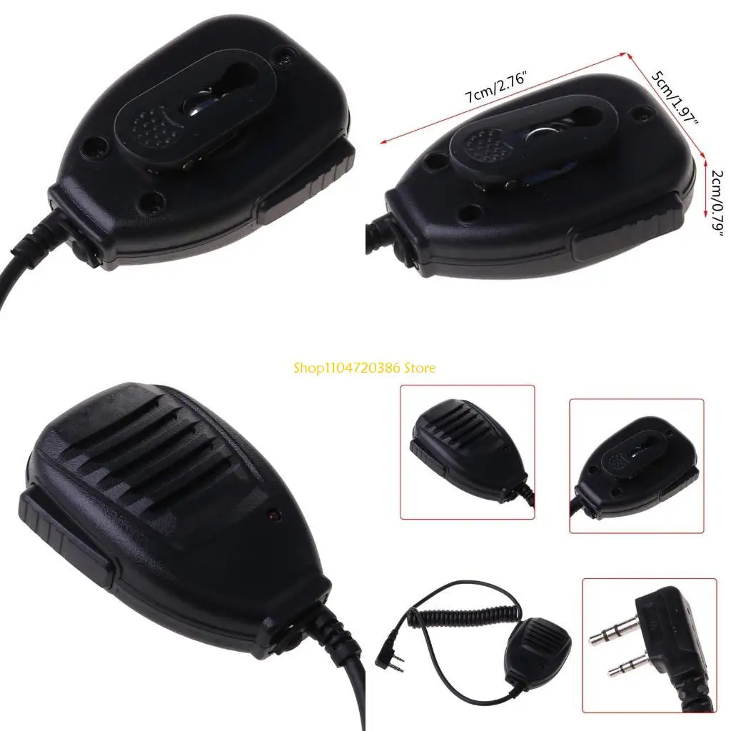 

K0EA Professional Original Radio Speaker Mic Microphone Ptt 20-16000 Гц для портативного двухэтажного радио UV-5R UV-5RE