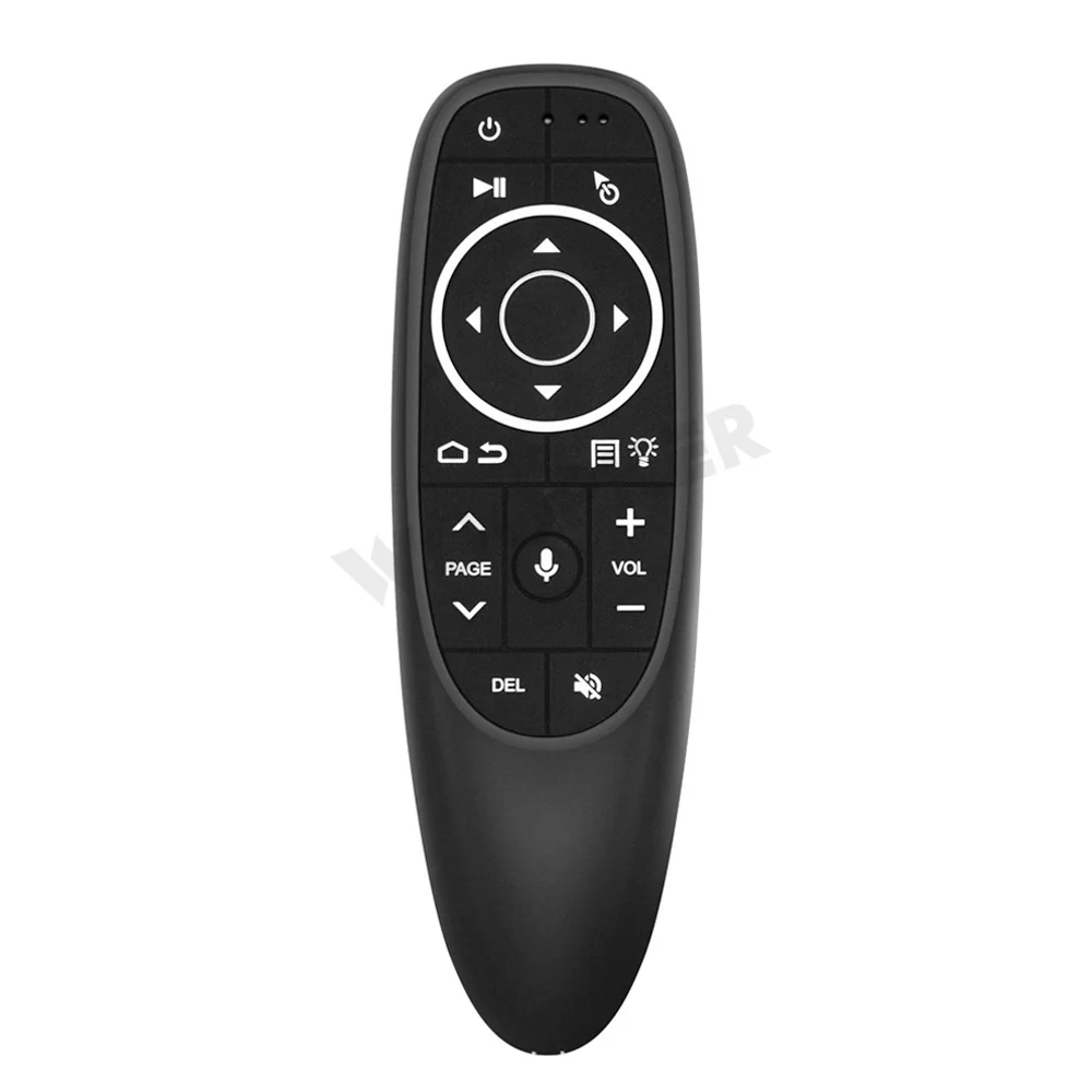 Woopker G10S جوجل صوت ماوس هوائي بلوتوث 5.0 2.4G اللاسلكية التحكم عن بعد مع جيروسكوب ل تي في بوكس أندرويد العارض